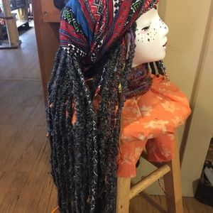 Full head of Yarn Dreadlocks
